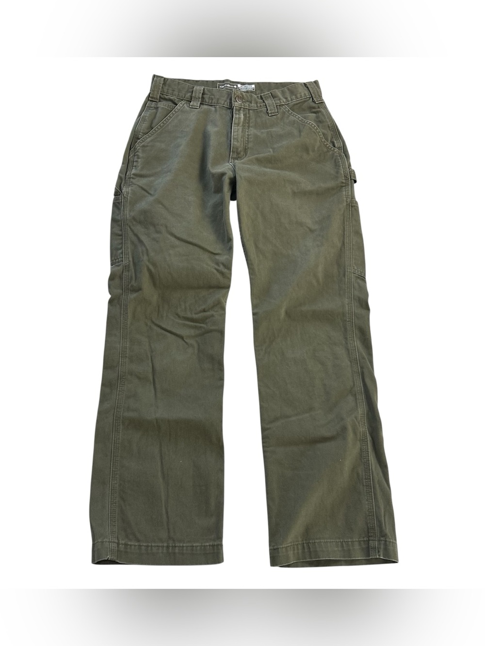 Carhartt BN0324-M Men's Relaxed Fit Twill Utility Work Pants Army Green 30x30